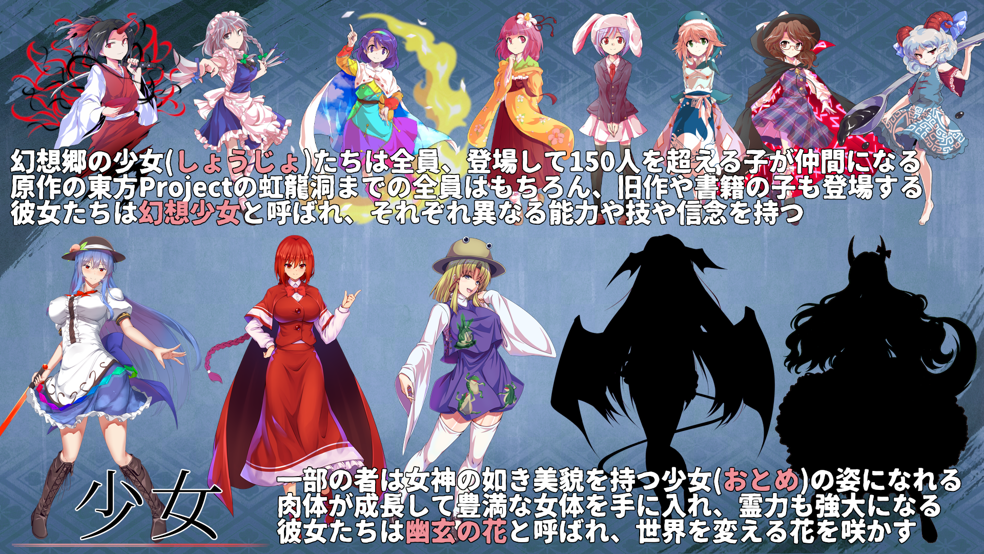Touhou Suijin Kairou(東方翠神廻廊) Game Screenshot