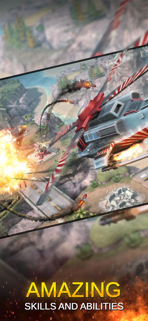 Gunship Wars Helicopter Battle ภาพหน้าจอเกม