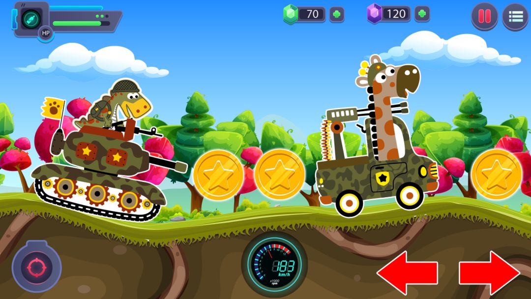 Dino Tanks Offroad Battle Game android iOS apk download for free-TapTap