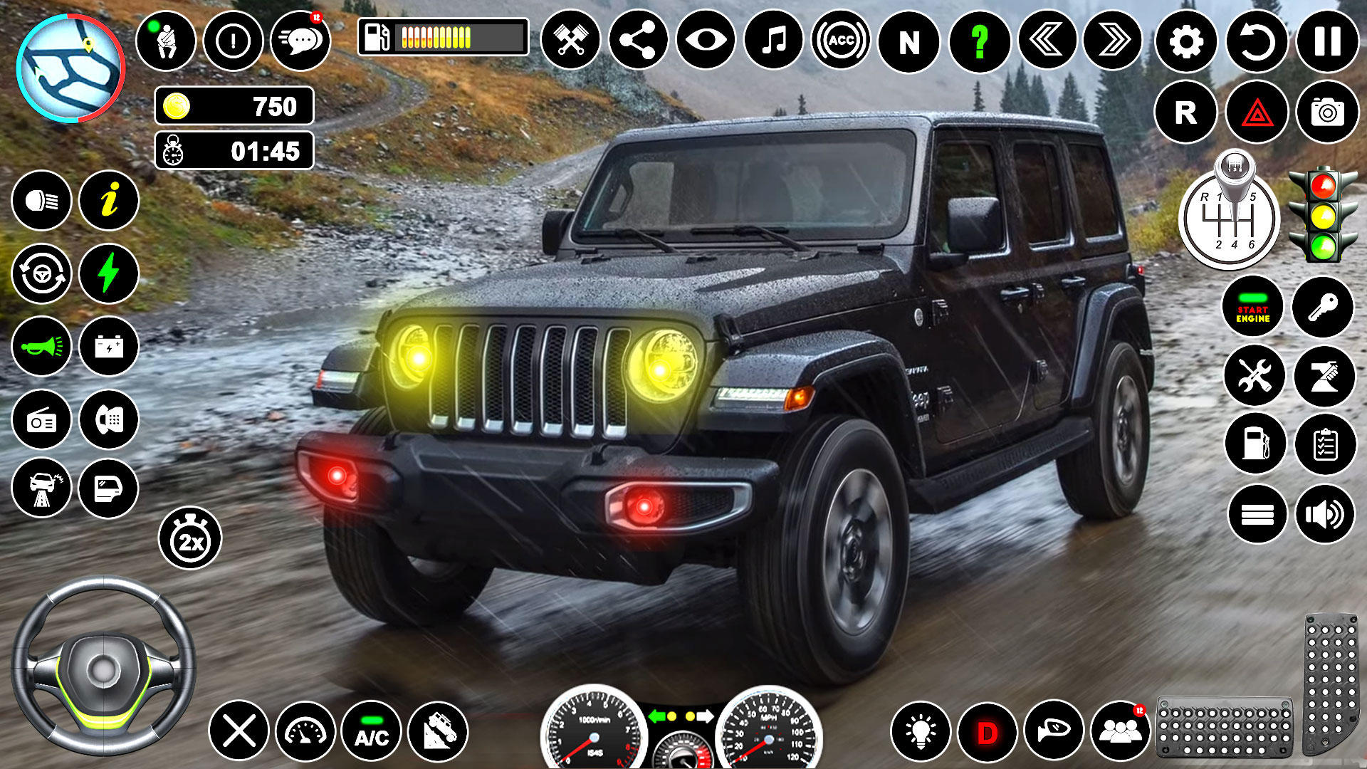 Screenshot of Indian Jeep Wala Games 3D