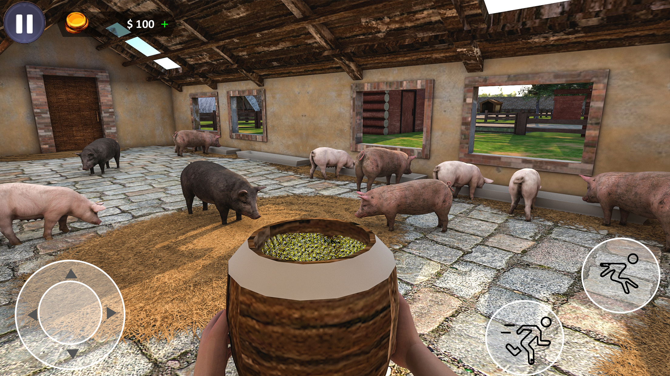 Ranch Animal Farming Simulator Game Screenshot