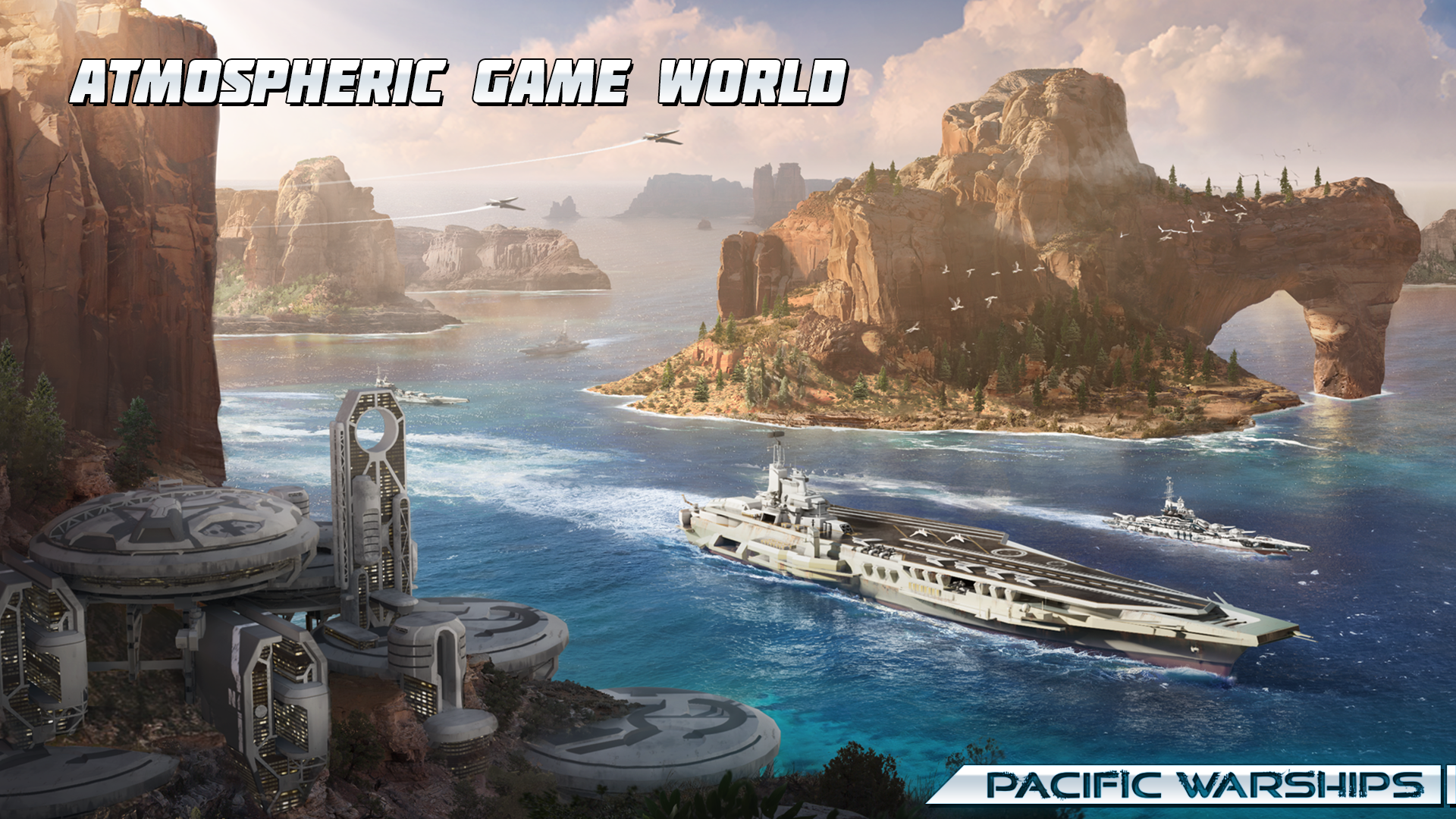Pacific Warships: Naval PvP Game Screenshot