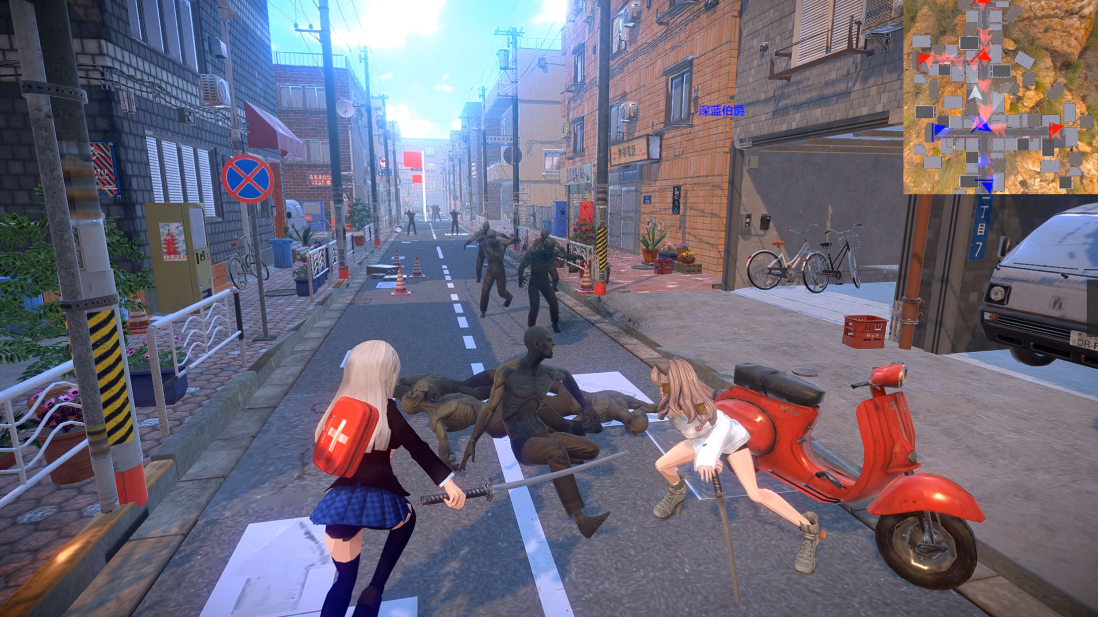 Bishojo Battlefield Game Screenshot