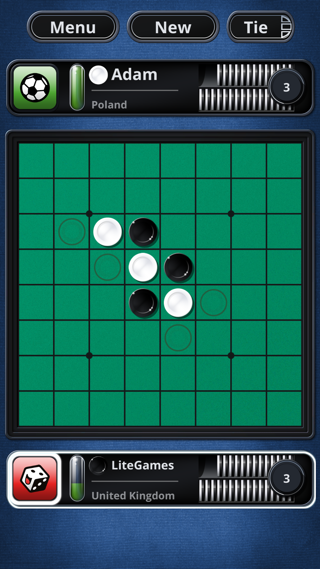 Screenshot 1 of 奧賽羅 - 官方棋盤遊戲 4.9.4
