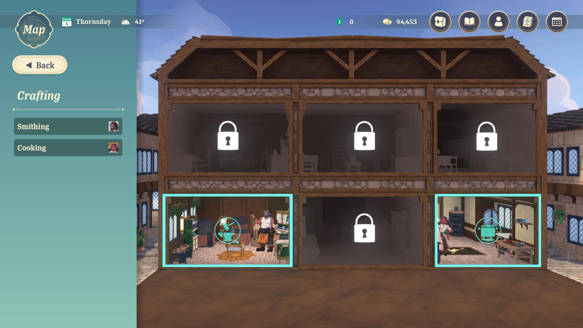 Merchants of Rosewall Game Screenshot