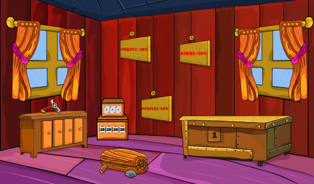 Little Chimp Rescue Game Screenshot