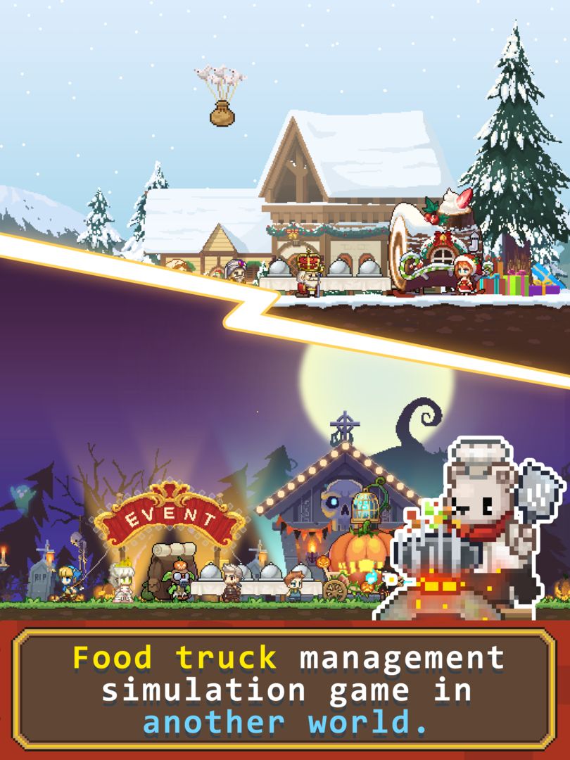 Screenshot of Cooking Quest : Food Wagon Adv