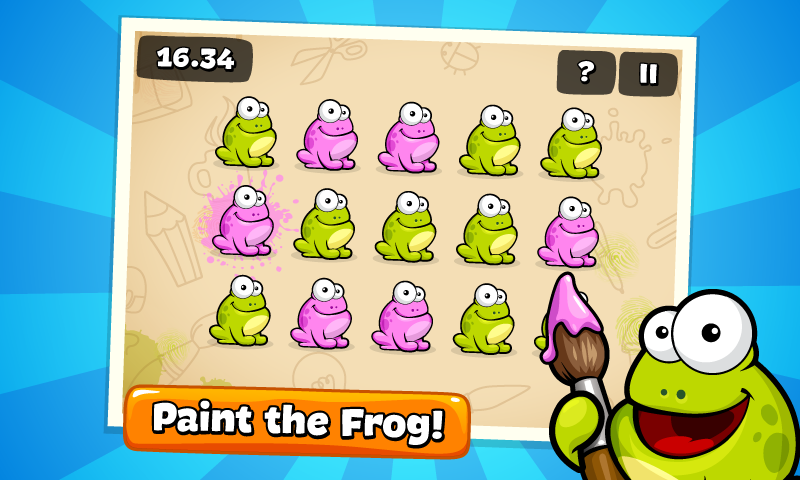 Tap the Frog HD Game Screenshot