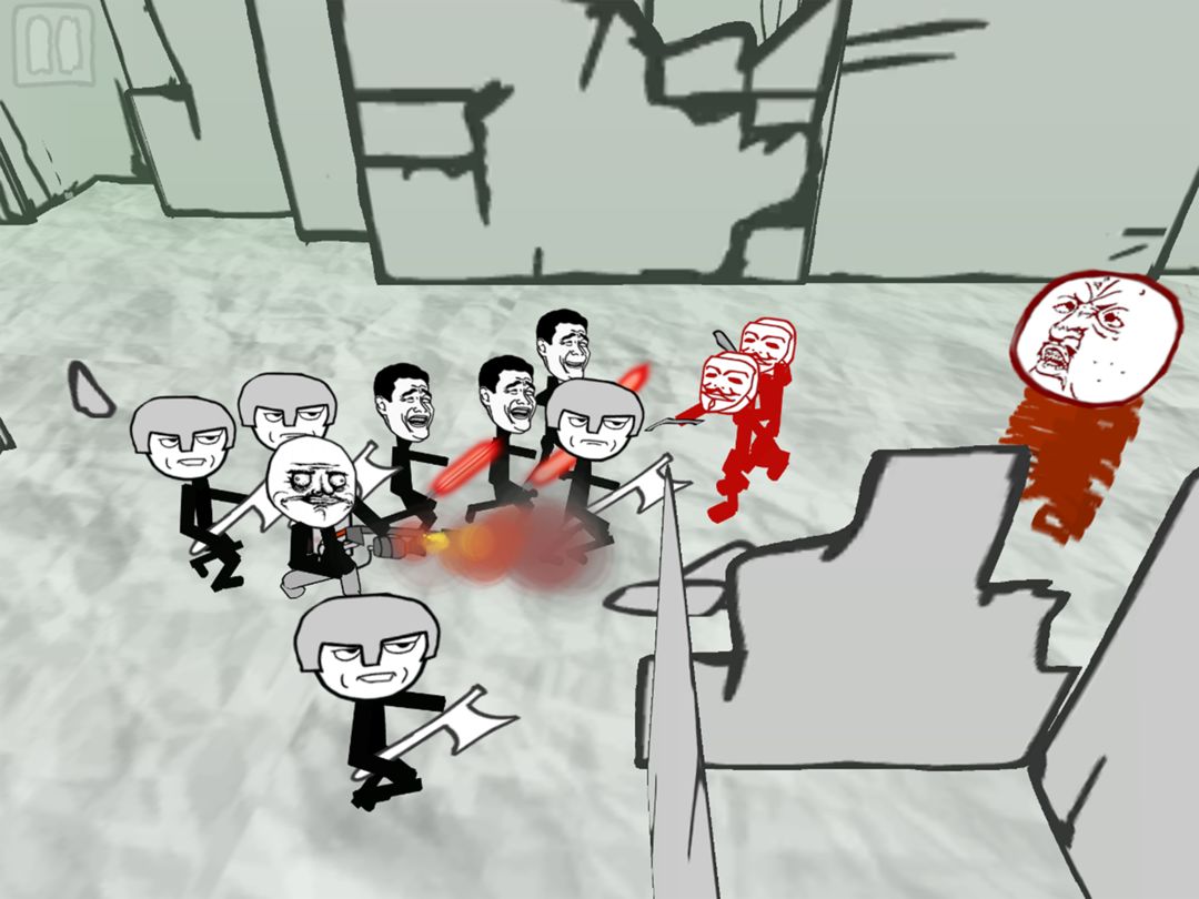 Stickman Meme Battle Simulator ภาพหน้าจอเกม