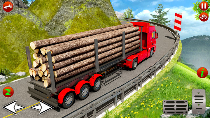 Euro Truck Sim Jogo de caminhão 3D versão móvel andróide iOS apk
