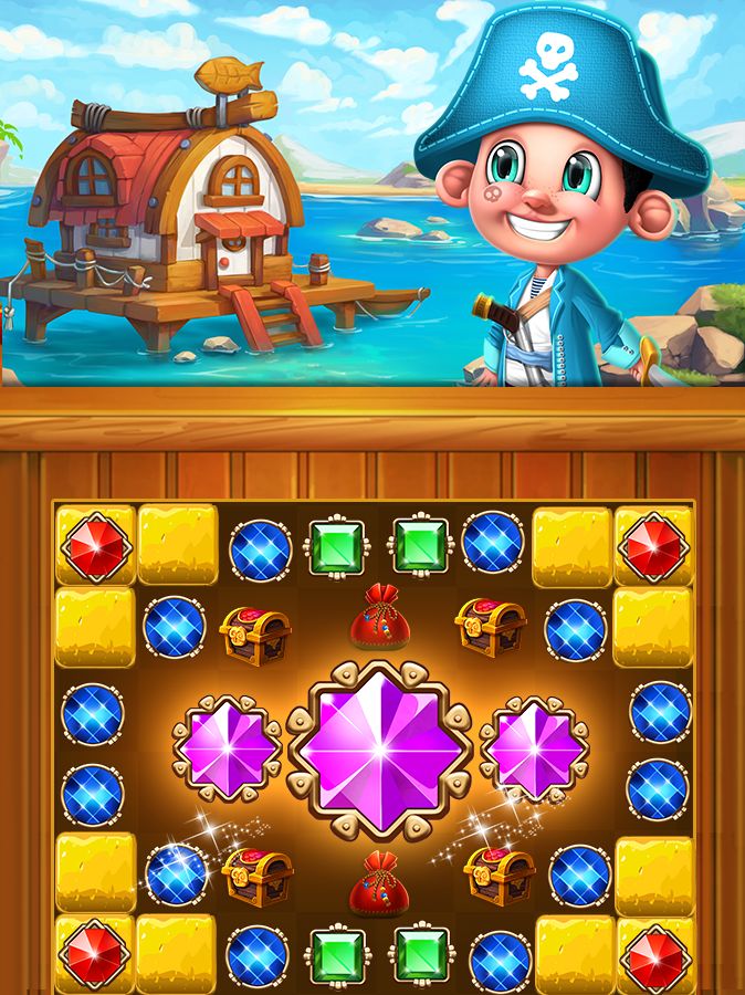 Screenshot of Jewels Island