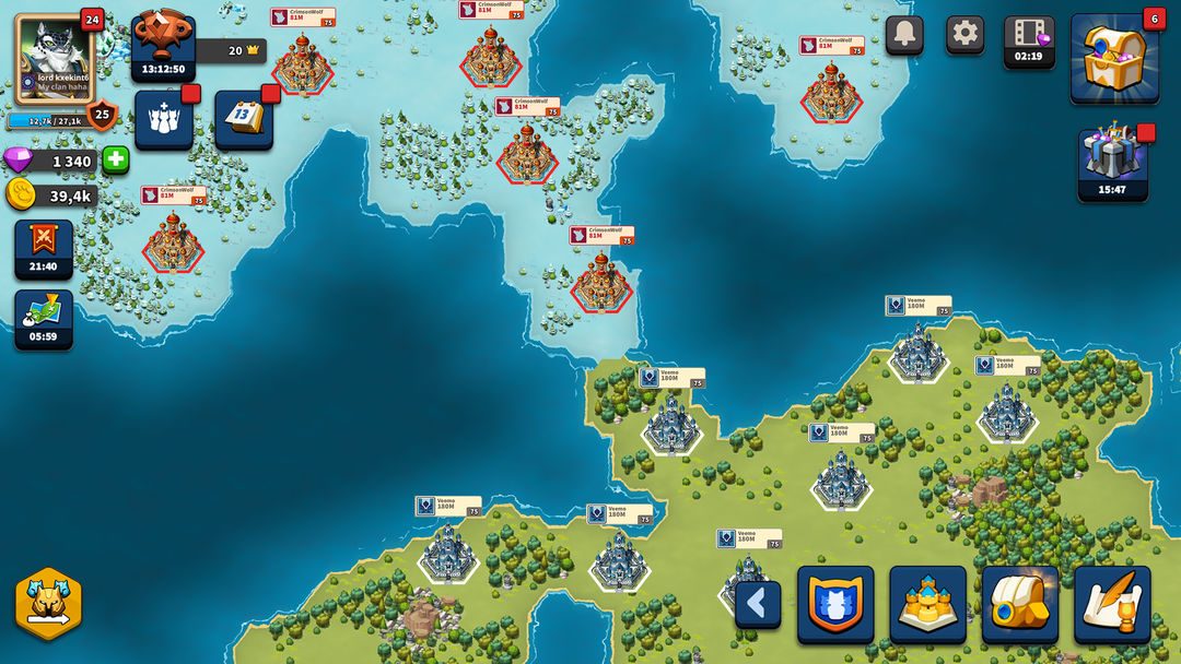 Million Lords: Online Conquest screenshot game