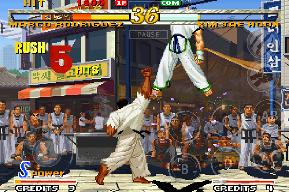 GAROU: MARK OF THE WOLVES Game Screenshot