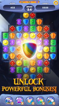 Kingdom Smash Match 3 Game Screenshot