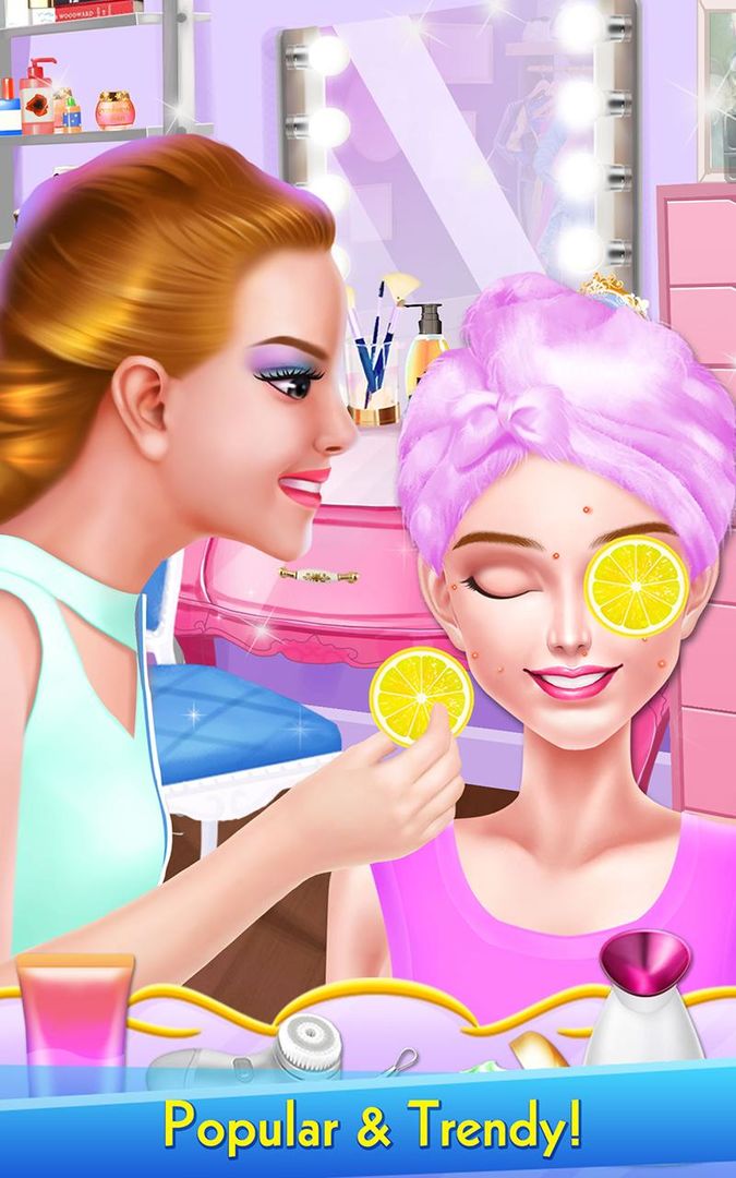 Blogger Girl: Blindfold Makeup ภาพหน้าจอเกม