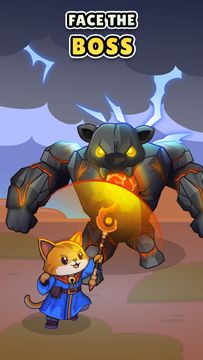 Cat Wizard: Survivor Game Screenshot