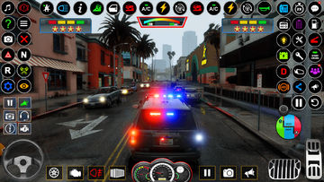 Скриншот игры US Taxi Game-Police Car Game