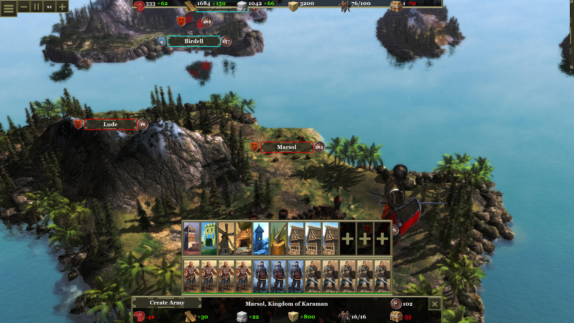 Small Kingdoms screenshot game
