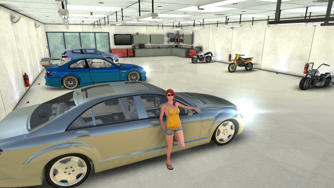 Benz S600 Drift Simulator 게임 스크린 샷