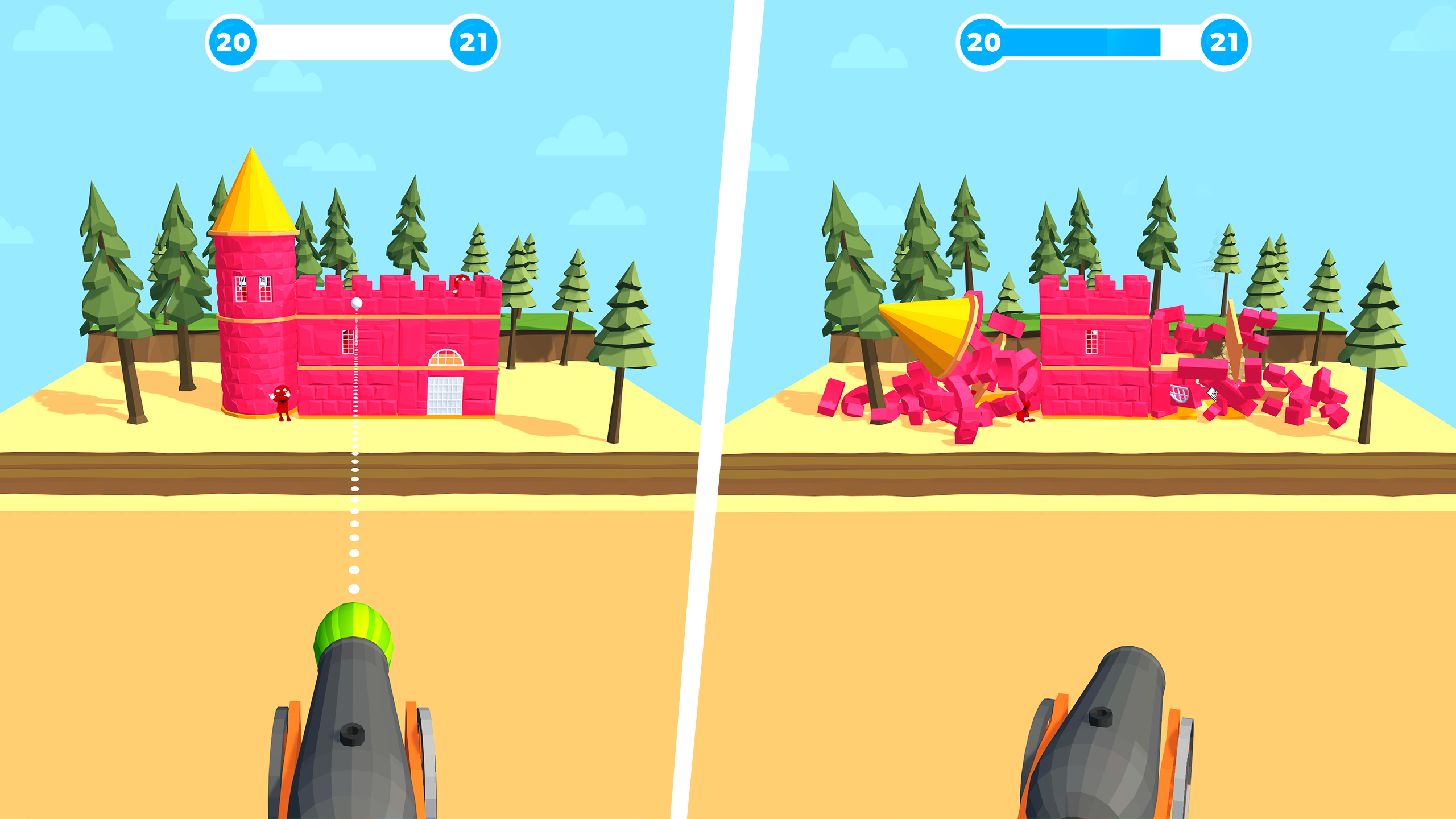 Slingshot Smash－Shooting Range Game Screenshot
