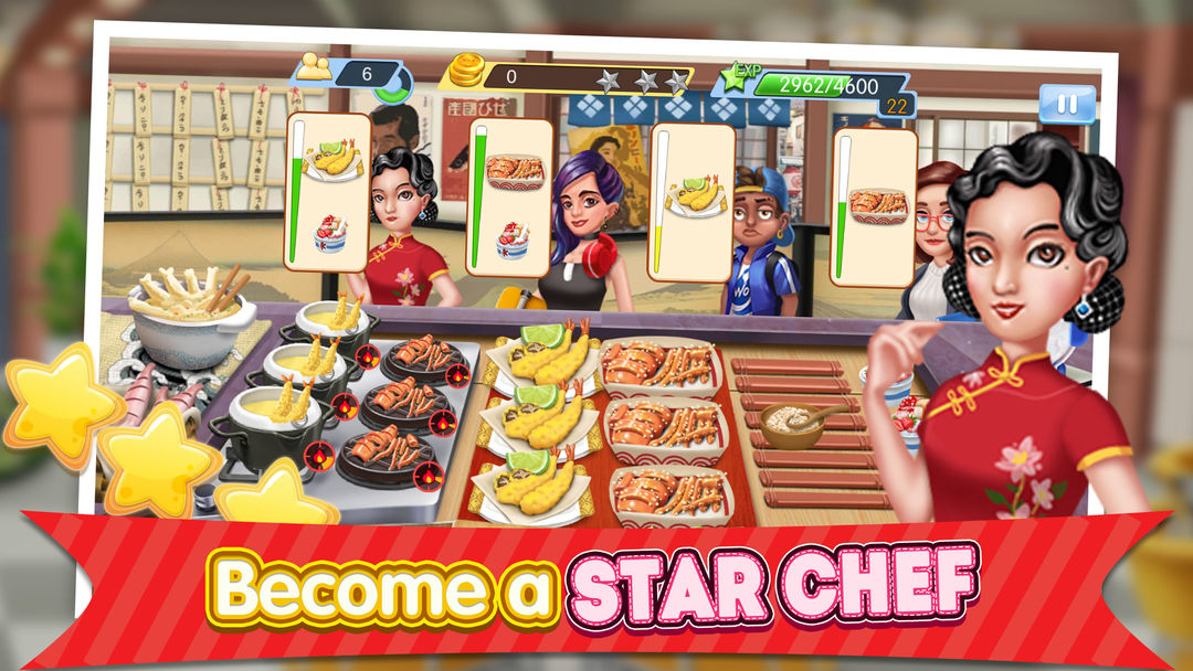 Screenshot of Star Restaurant - Time-Management Cooking Games