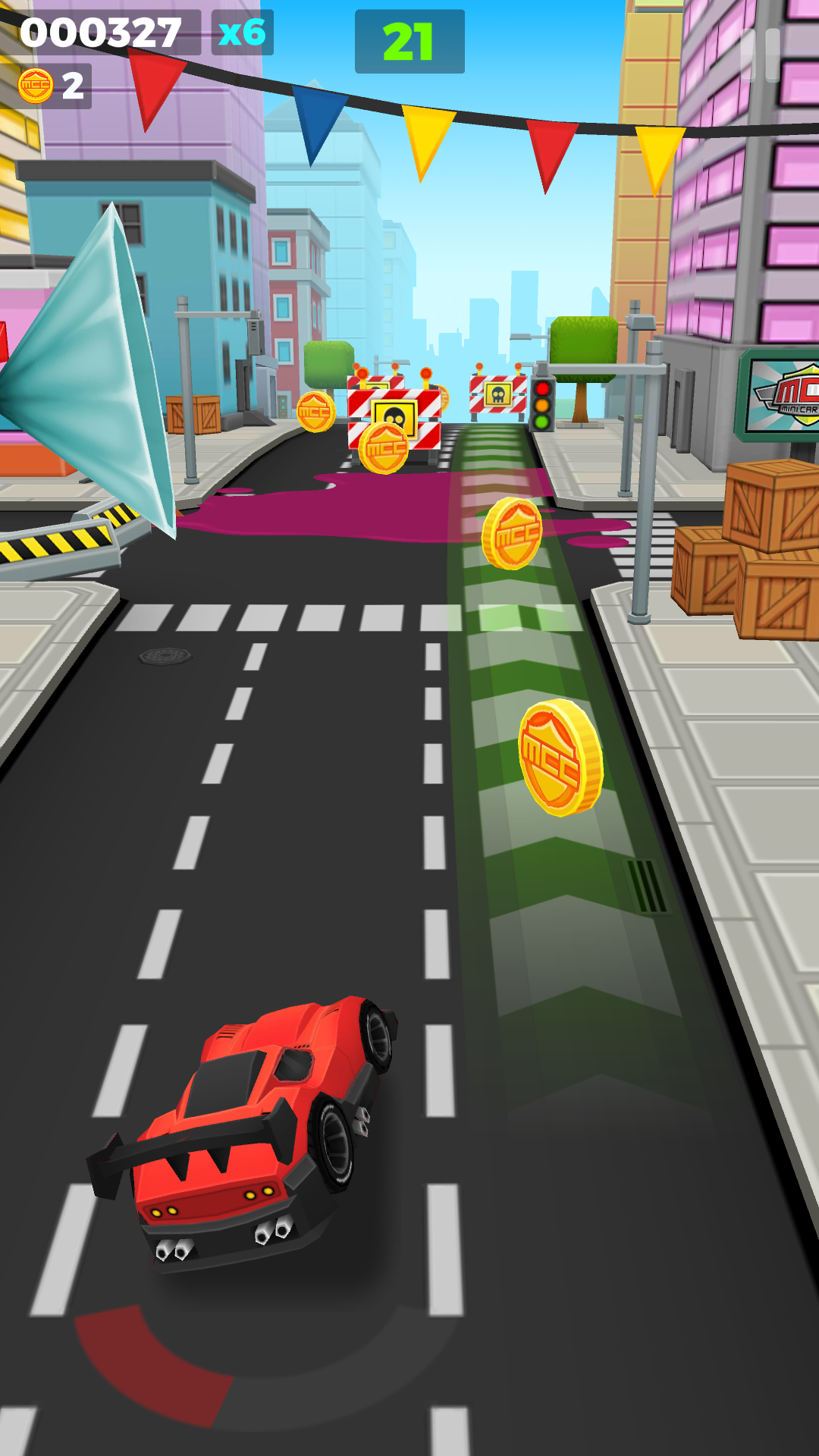 Mini Car Club Game Screenshot