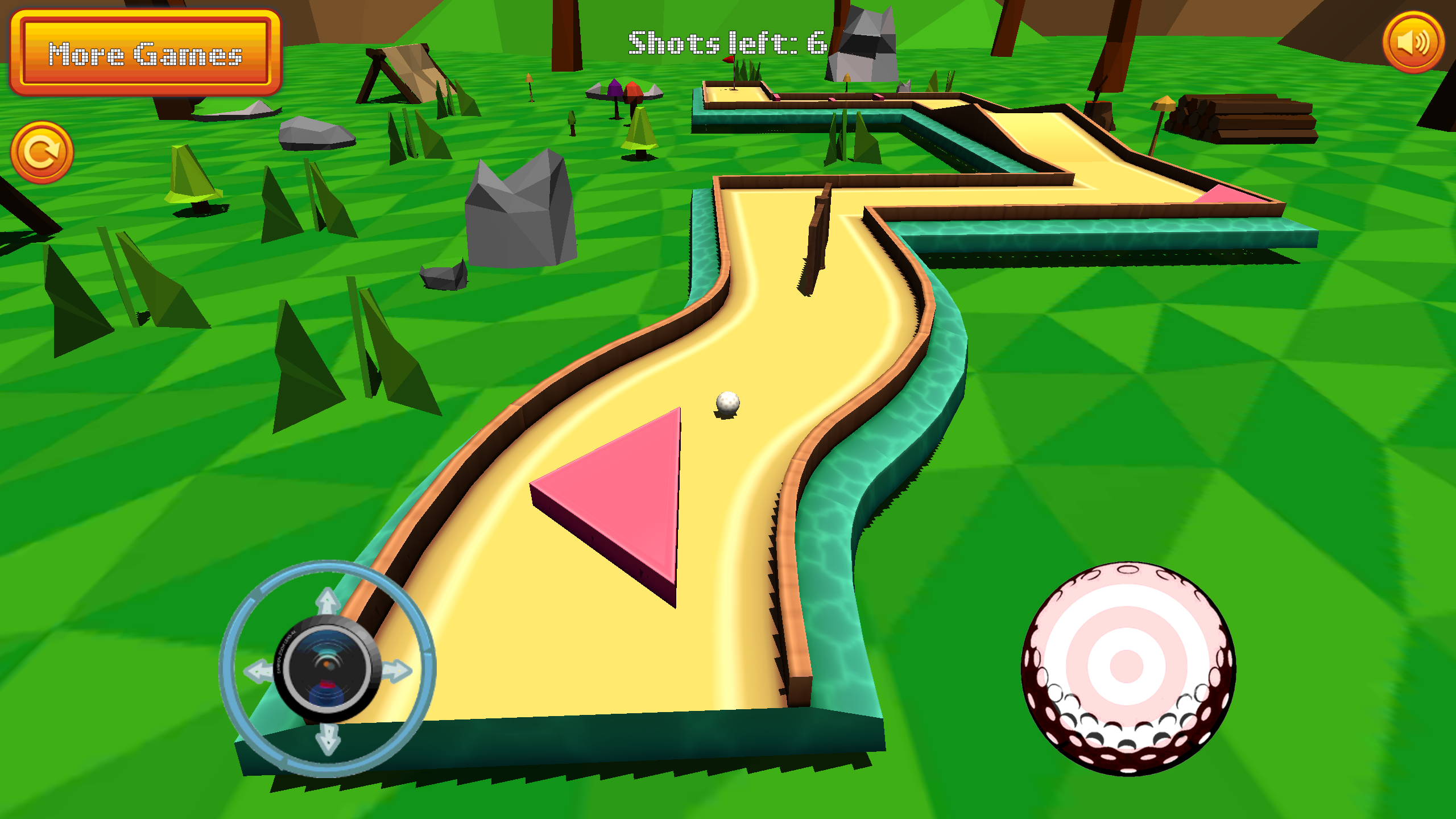 Mini Golf: Retro 2 ภาพหน้าจอเกม