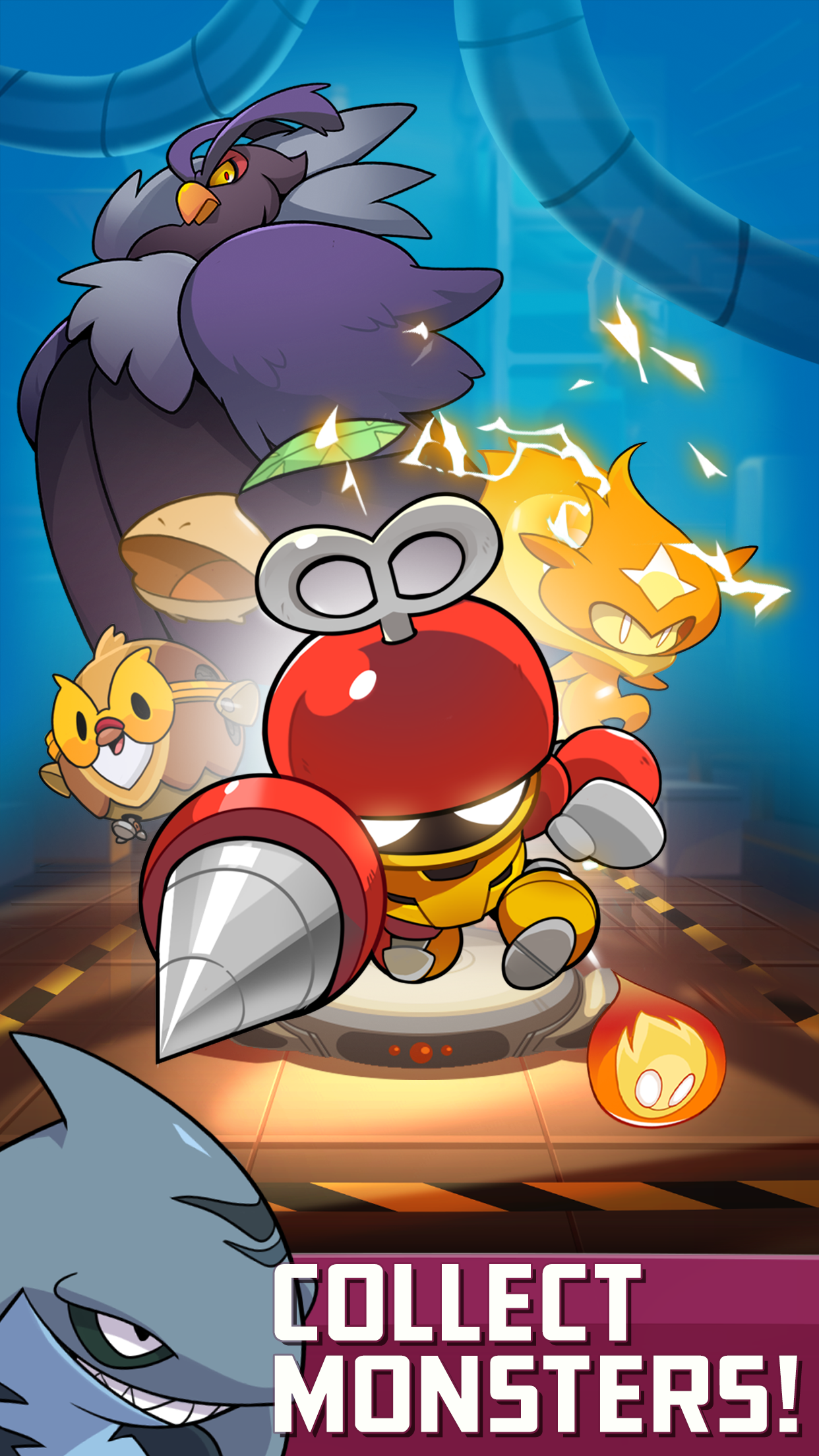 Monster Blast: Puzzle RPG Game Screenshot