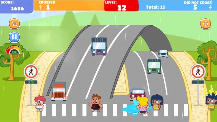 Crossing Game: Rush Hour Game Screenshot