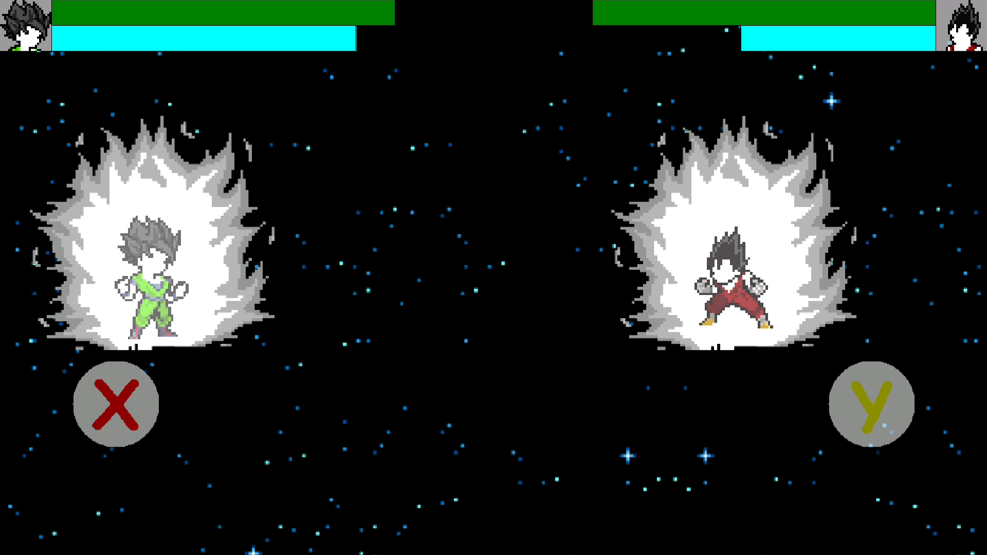Stickman Fighters: Ball Dragon Saiyan War Game Screenshot