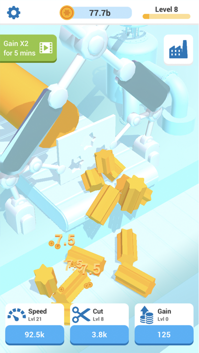 Idle Slice and Dice Game Screenshot