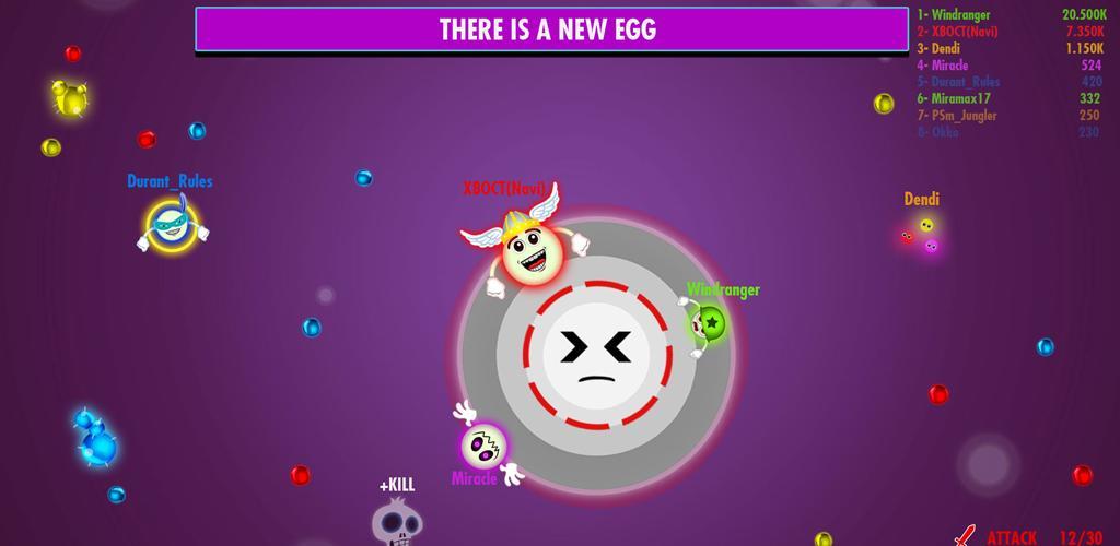 Banner of egg.io quả trứng tàn bạo - trò chơi io 1.0.3