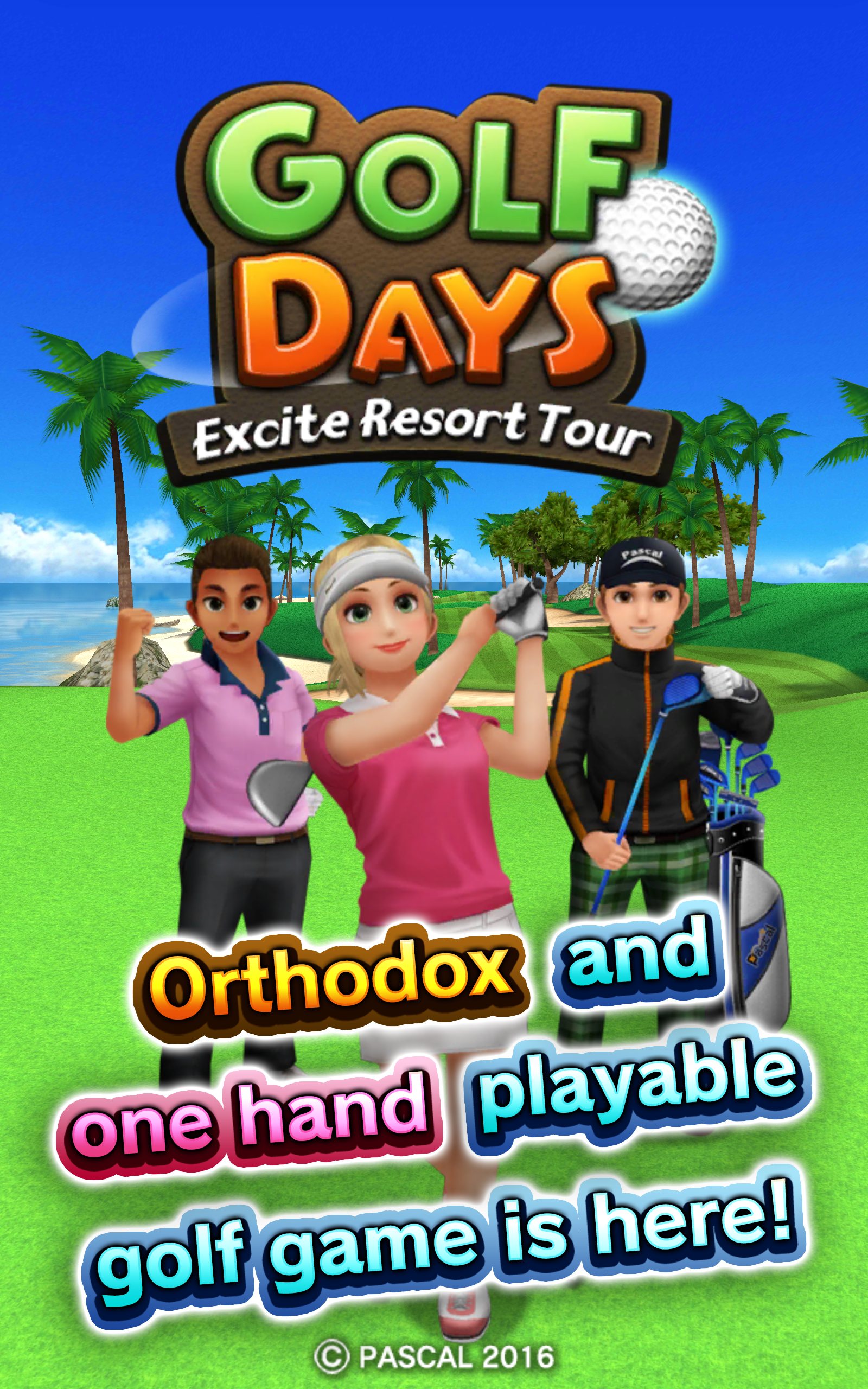 Golf Days:Excite Resort Tour Game Screenshot