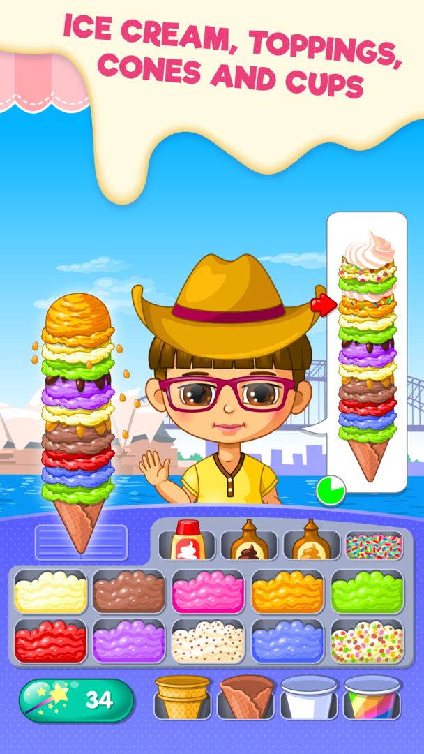 Screenshot of My Ice Cream World