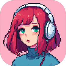 Sexy pixel grils: coloring tap