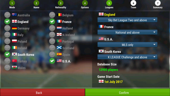 Football Manager Mobile 2018 게임 스크린샷
