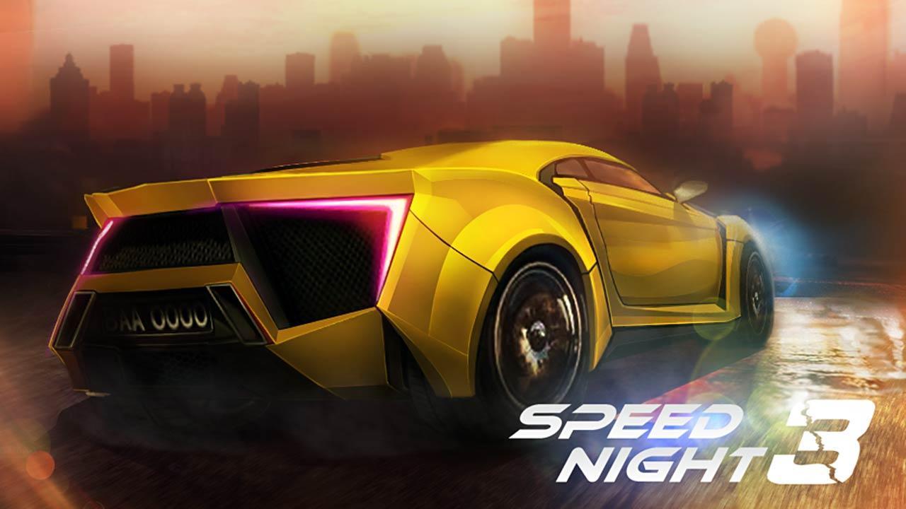 Screenshot 1 of Speed ​​Night 3 : การแข่งขันเที่ยงคืน 1.0.37