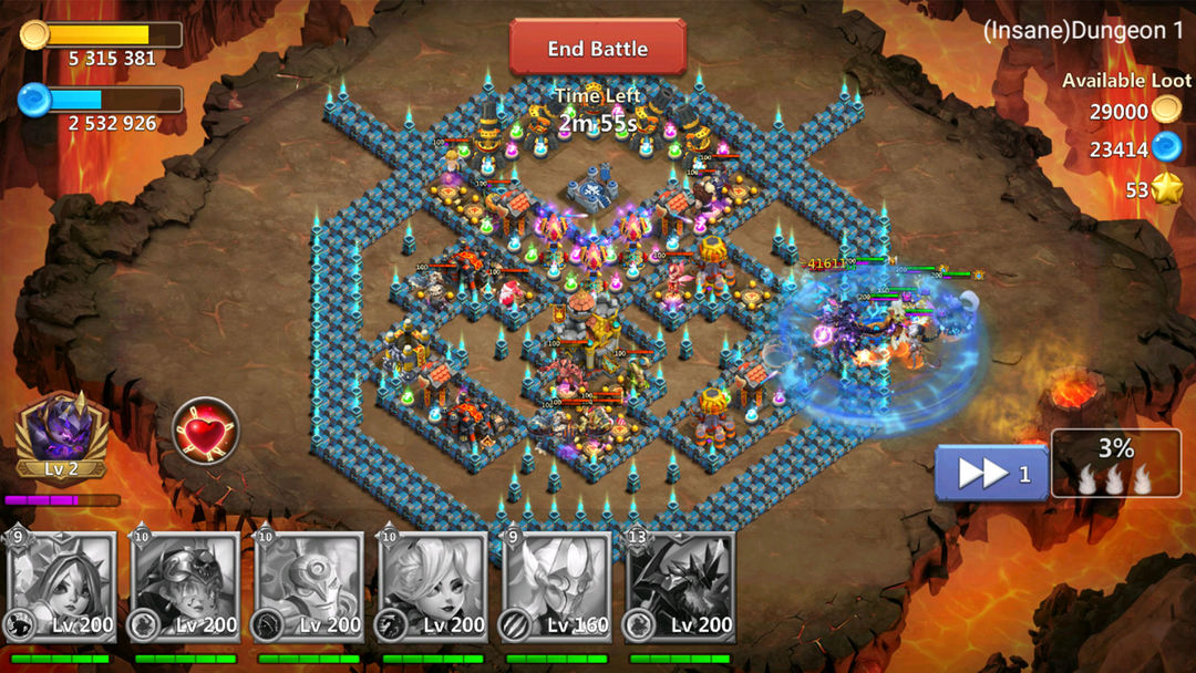Screenshot of Castle Clash: World Ruler