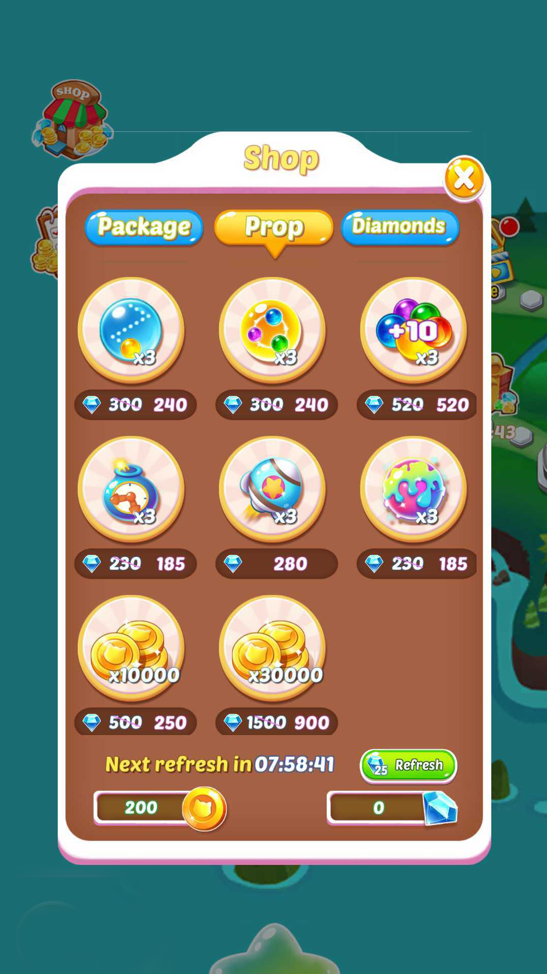 Bubble Shooter: Bubble 2 Game Screenshot