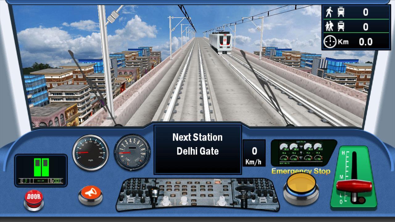 DelhiNCR Metro Train Simulator Game Screenshot