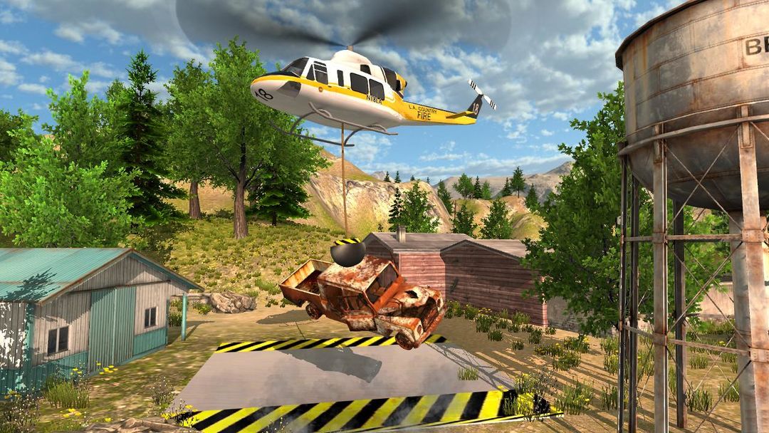 Helicopter Rescue Simulator screenshot game