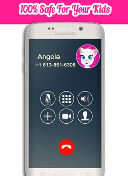 A Call From Talking Angela Game Screenshot