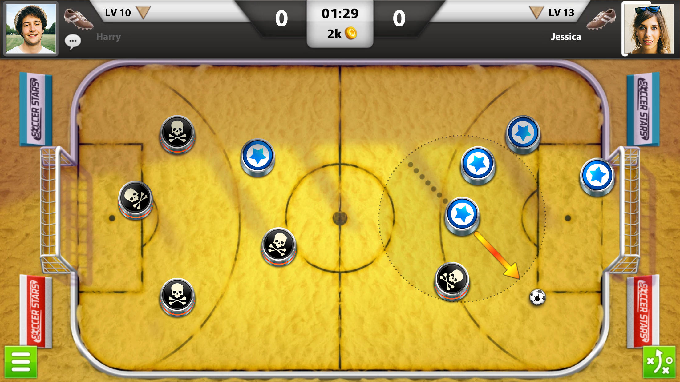 Soccer Games: Soccer Stars Game Screenshot