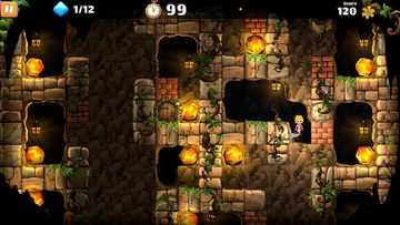 BOULDER DASH 40th Anniversary Game Screenshot