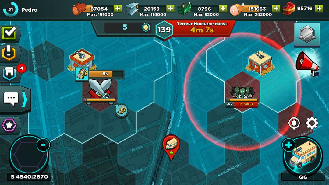 Zombie Zone - World Domination 게임 스크린 샷