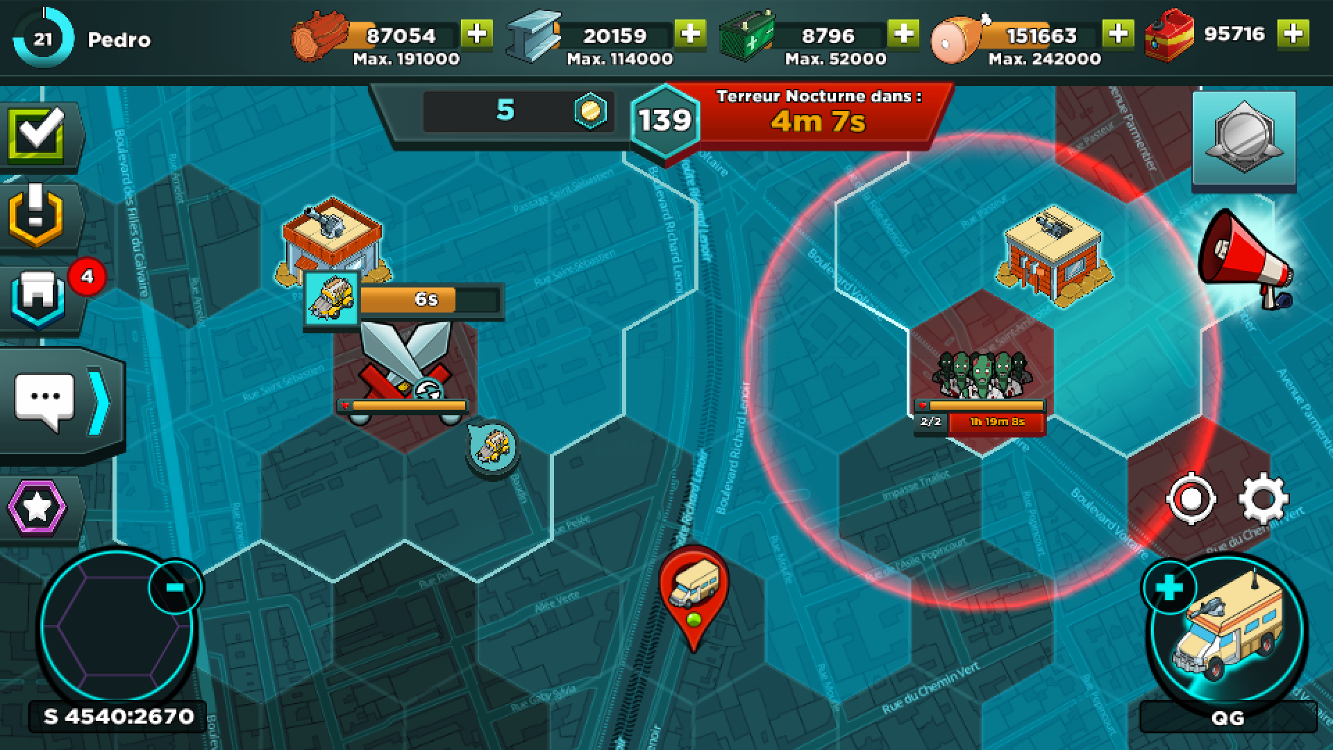 Zombie Zone - World Domination Game Screenshot