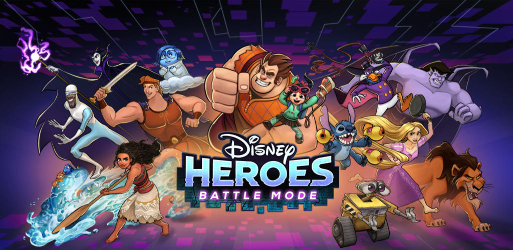 Banner of Heróis da Disney: modo de batalha 6.0.1