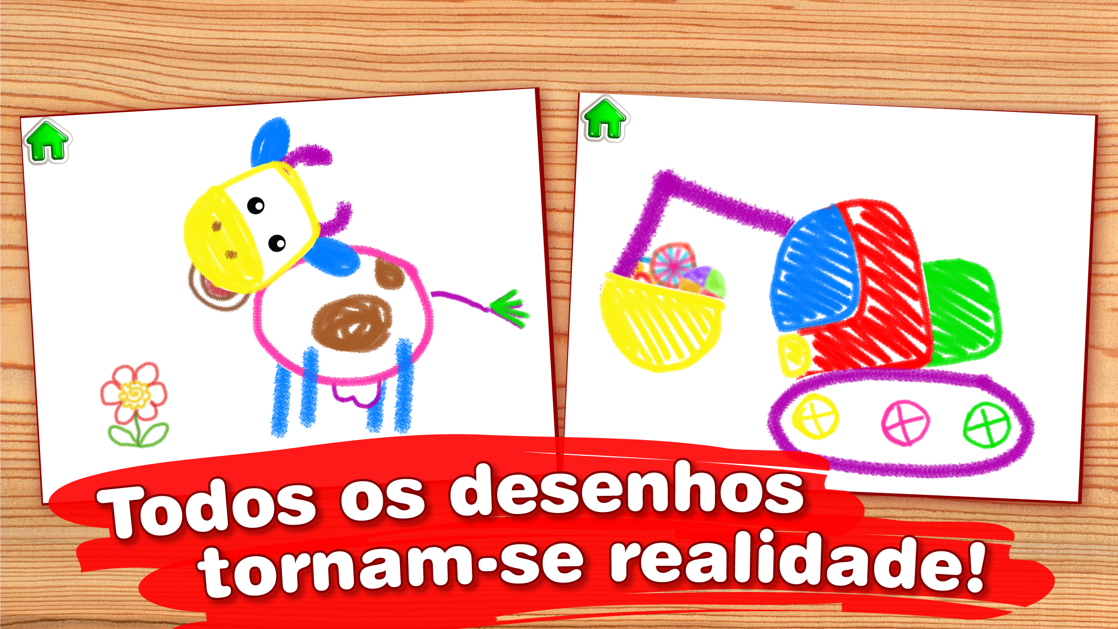 Captura de Tela do Jogo Bini Páginas para Colorir