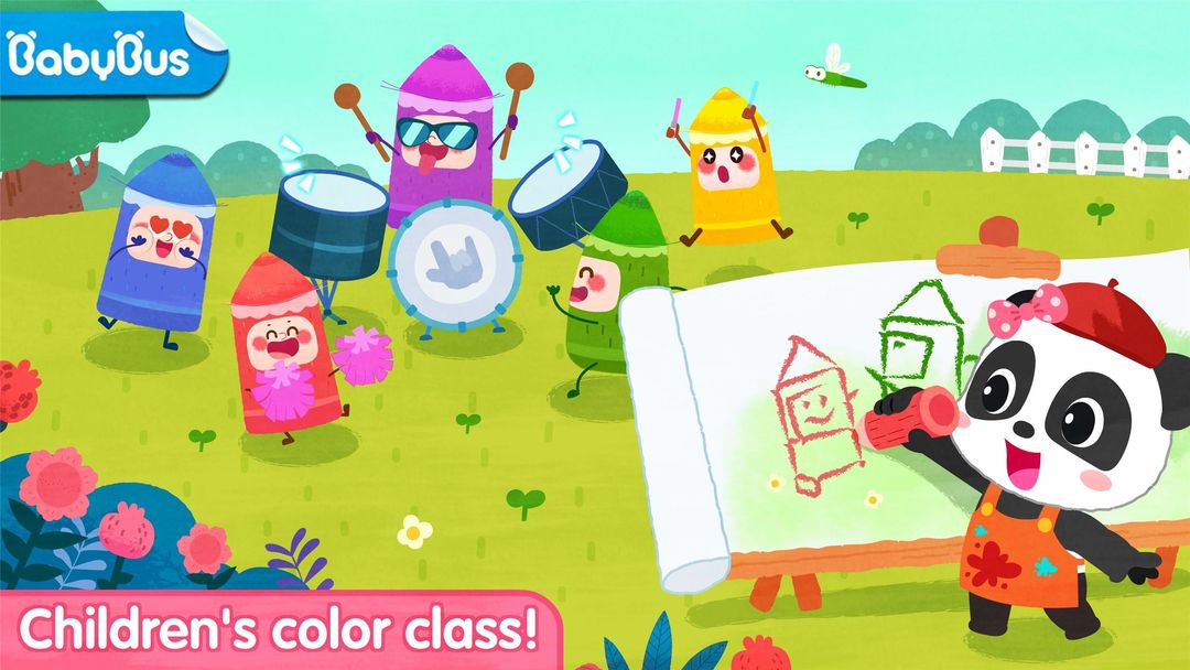 Baby Panda's Paint Colors ภาพหน้าจอเกม
