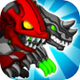Dino Robot Wars: City Driving and Shooting Game 아이콘